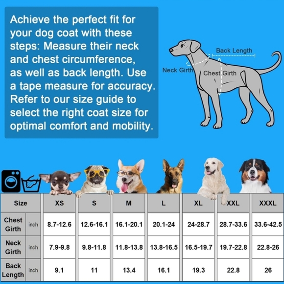 Fragralley Dog Blue Plaid Reversible Fall Winter Coat Harness Hole Size 2XL - Picture 2 of 9